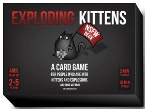 exploding kittens nsfw engelsk utgåva expansion kortspel