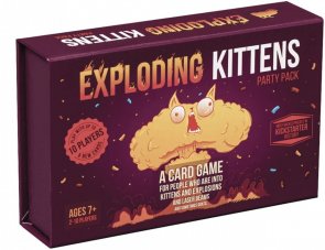 exploding kittens party pack spel svensk nordisk utgåva