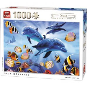 King-Sea-Collection-Four-Dolphins-1000-Bitar