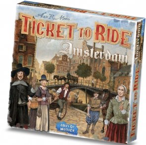 ticket to ride amsterdam brädspel svensk nordisk utgåva