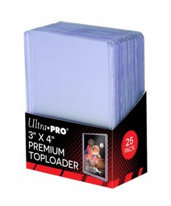 ultra pro toploader super premium clear 25st