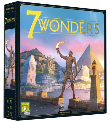 7 wonders 2nd edition svensk nordisk utgåva spel
