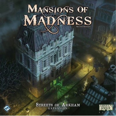 mansions of madness streets of arkham expansion spel