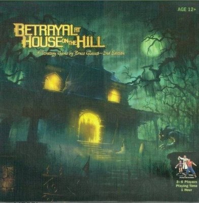 Betrayal at the house on the hill 2nd Edition spel