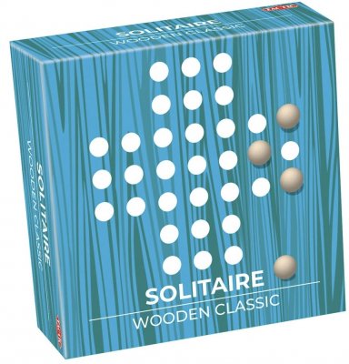 solitaire wooden classic tactic spel